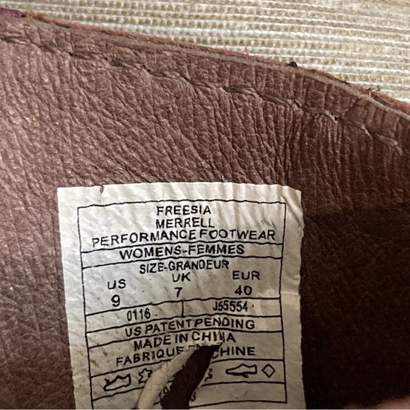 MERRELL Sz 9 Around Town Thong Slip On Neutral Colour Block Sandals - Picture 6 of 14